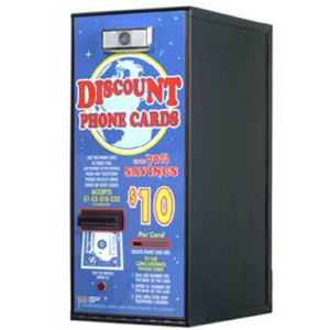 AC501 1-Bin Pre-Valued Card Dispenser