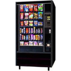AP 113 Snackshop Glass Front Automatic Products Snack Merchandiser