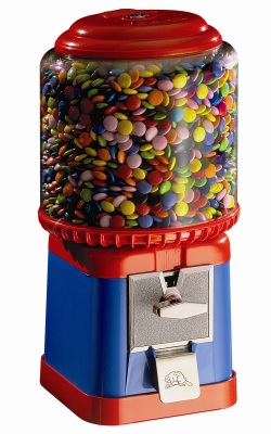 New Beaver RB 16 Plastic Globe for Beaver Gumball Candy Vending Machines 