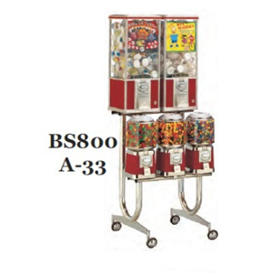 A-33 Rack For Beaver Bulk Vending Machines