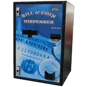 AC7802 Front Load Dual Note Bill-Coin Dispenser