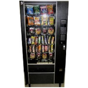 Glass Front Snack Vending Machine Automatic Products 7600 
