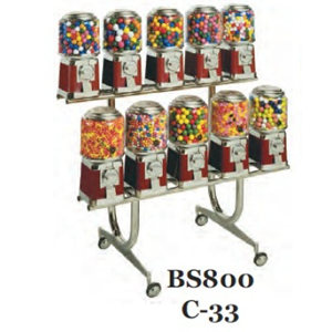 BS 800/C-33 Rack For Beaver Bulk Vending Machines