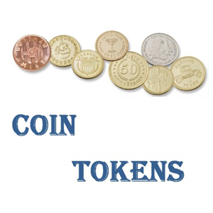 Coin Tokens-Vending-Amusement-Laundry-Car Wash