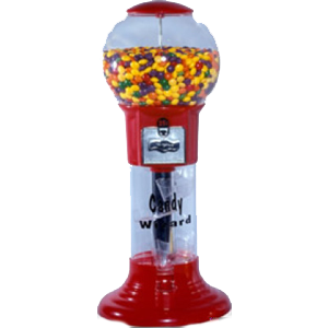 Original Wizard Spiral Gumball Machine