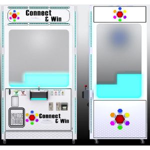 CONNECT & WIN-Crane Skill Claw Arcade Merchandiser