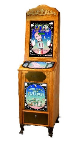 Antique Style Omar The Mystic Impulse Novelty Game