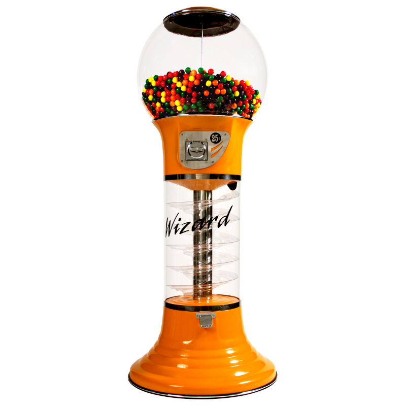 Spin & Drop Spiral Gumball Machine | Gumball Vending Machine