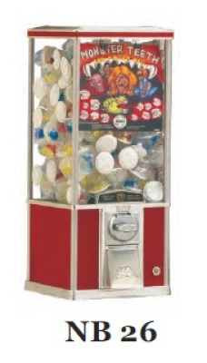 Northern Beaver Tower Ball or Toy Capsule Vending Machine. 