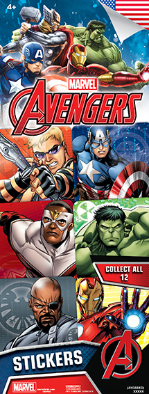 Avengers Assemble #3 Sticker-Vending Refill