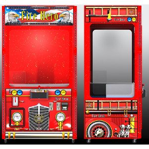 FIRE HERO-Crane Skill Claw Arcade Merchandiser