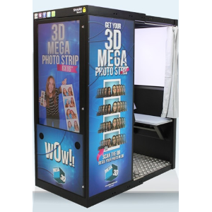 The Mega 3D Photo Strip Touch Screen Photo Booth