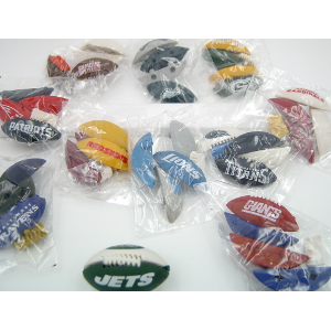 NFL Puzzle Erasers 32 Count