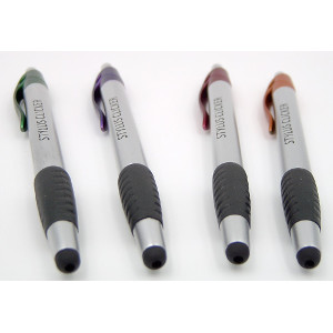 Stylus Clicker Pens Four Colors 48 Count