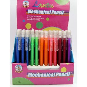 Lantu Mechanical 2007 Pencils Six Colors 72 Count