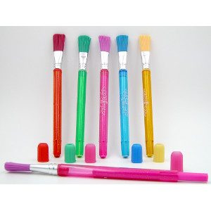 Brush-Off Extendable Erasers Five Colors 50 Ct.