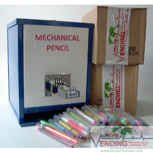 Mechanical Pencil Machine+2 Boxes Assort. Mech. Pencils Package Deal