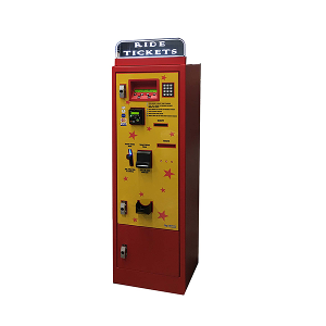 AC-110 Front Load Floor Model Credit Card-Cash to Ticket Dispenser