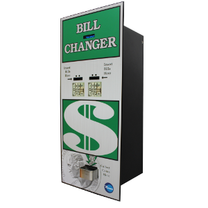 Rowe BC-1600A-HSB Rear Load Bill Changer-Dual CPI Bill Acceptors-Dual Coin Hoppers