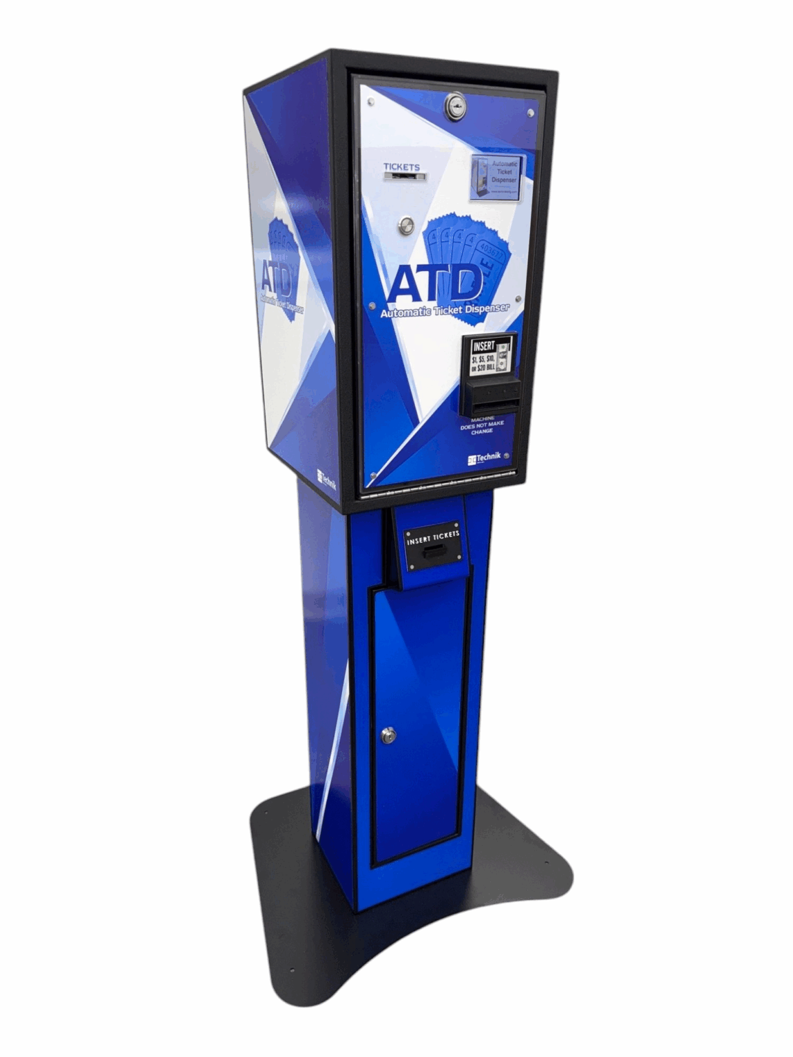 ATD-1 ATD-2 Raffle Ticket Dispensers - Single Ticket or Dual Ticket ...
