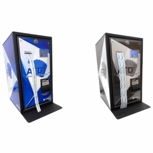 ATD-1 ATD-2 Raffle Ticket Dispensers - Single Ticket or Dual Ticket Options - Accept Cash Only - Credit Card Only or Both - Image 4