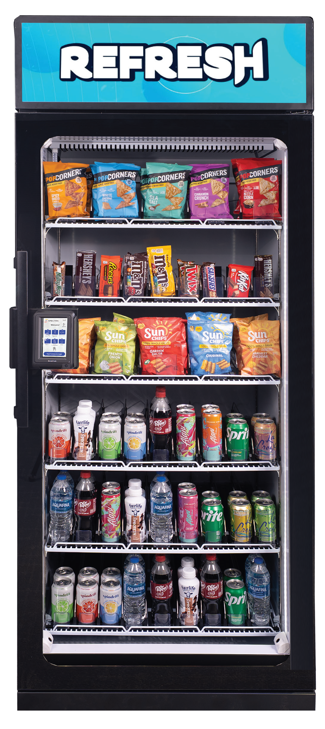 Spectra Launch - Snack/Candy & Drink AI Powered Smart Cooler Combo - Image 4